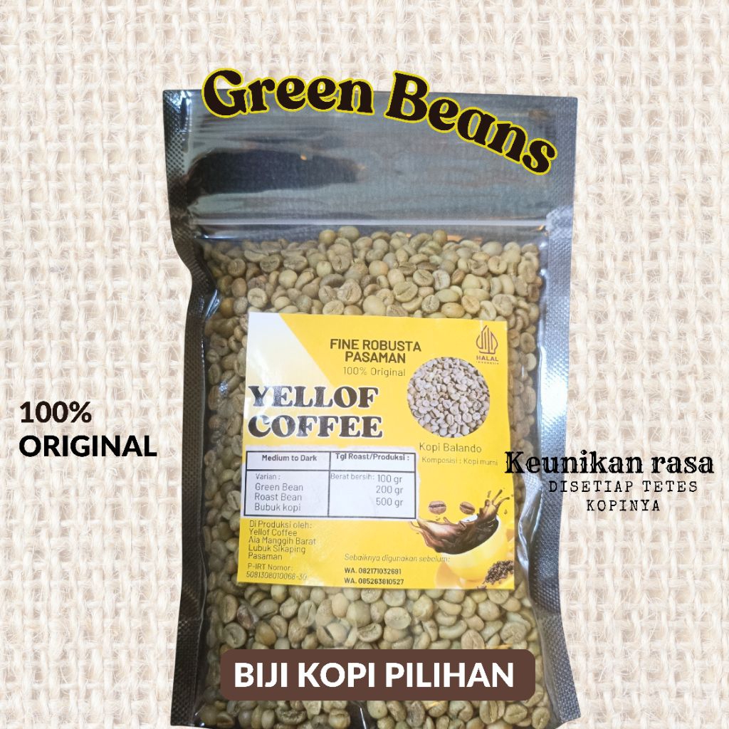 

GREENBEANSROBUSTA