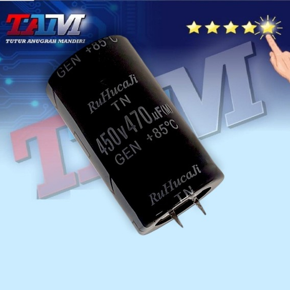 Elco 470 Uf 400 Volt 470uf 400v 30*50 85° /  470uf 450v