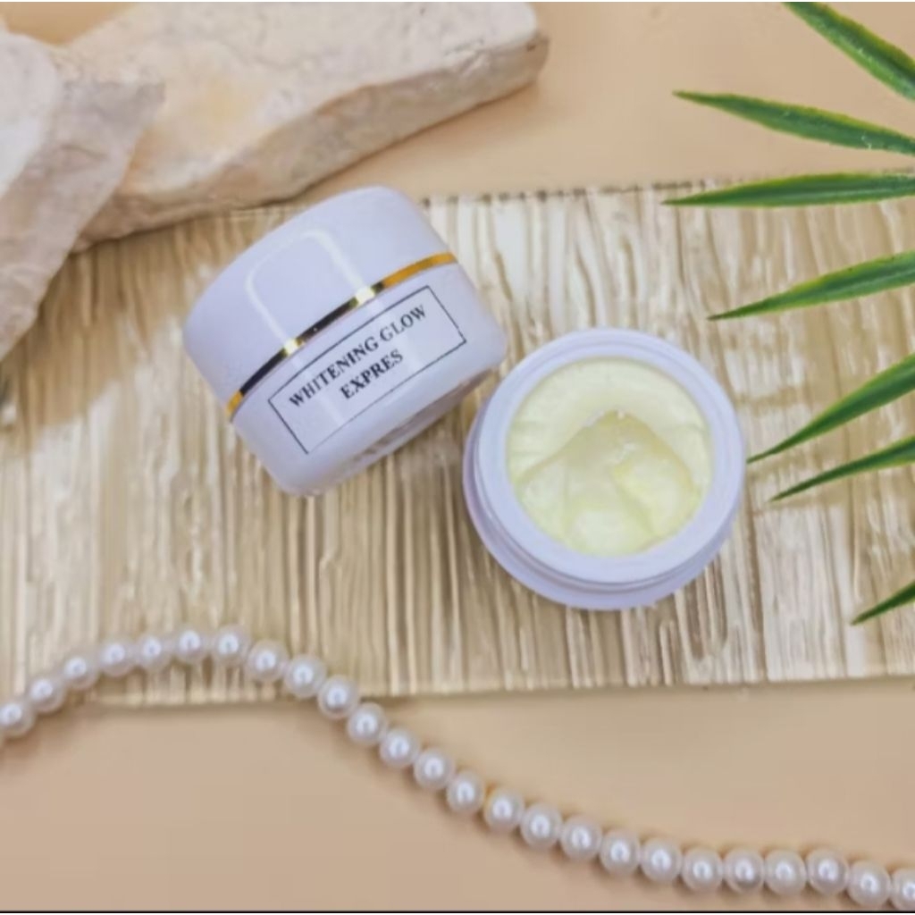 WHITENING GLOW EXPRESS CREAM MALAM FLEK GLOWING