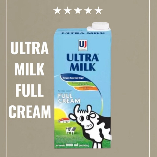 

Susu Full Cream Ultra Milk 1L