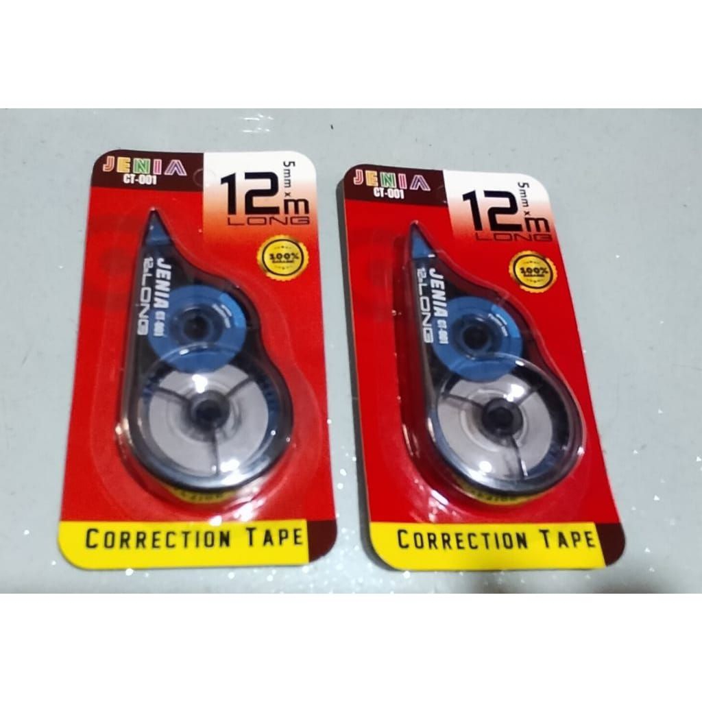 

Harga Terjangkau! Correction Tape 12M