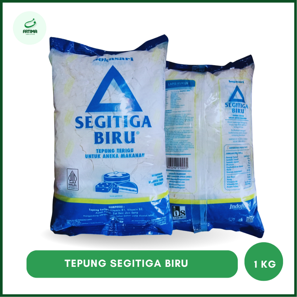 

Tepung segitiga biru kemasan 1kg