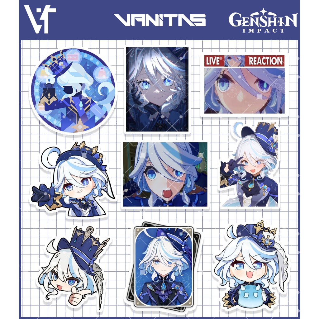 

Stiker/Sticker | Furina | Sticker HP Aesthetic