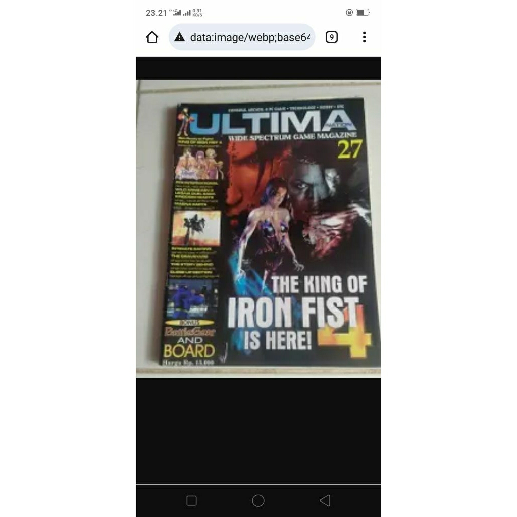 majalah ultima gaming edisi lawas