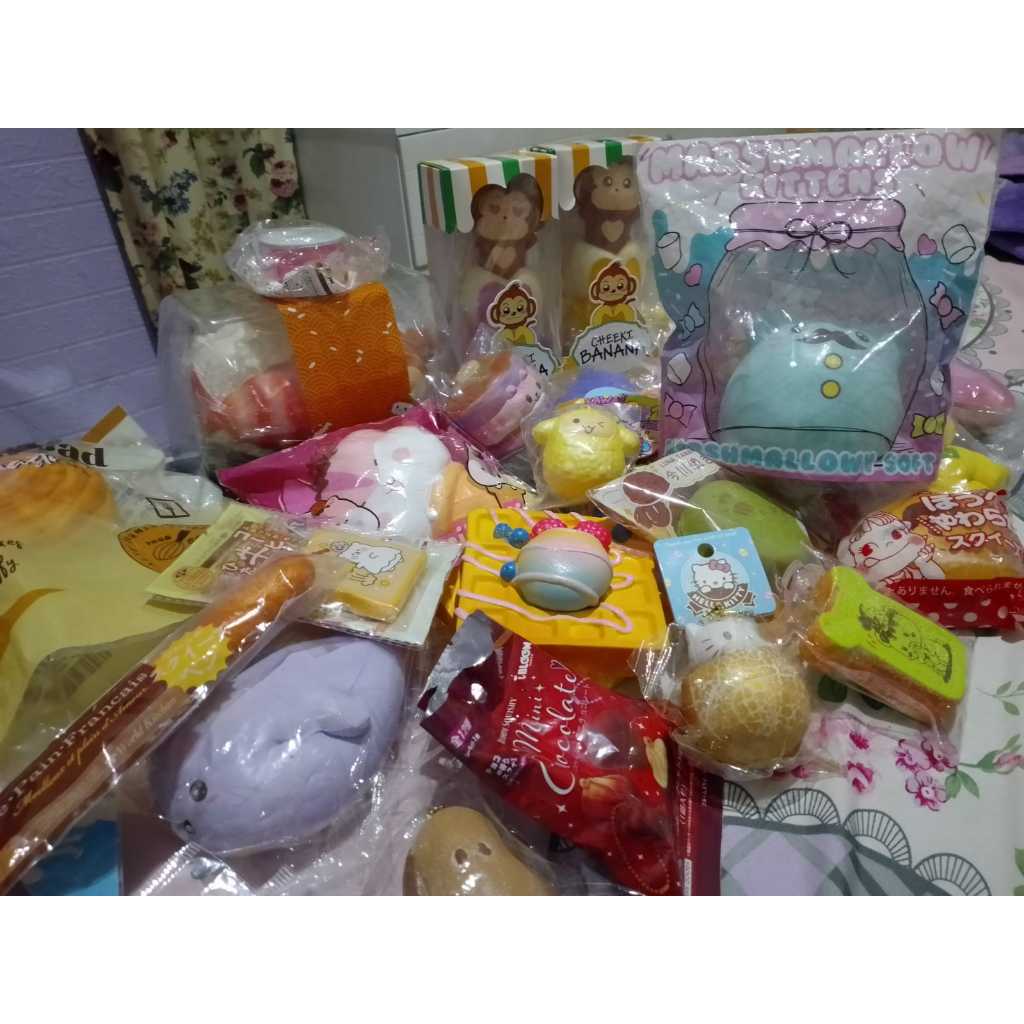 <NEW RESTOK UPDATE> Flashsale & Preloved Squishy Licensed (yummibear, ibloom, punimaru, cdn, cutie c