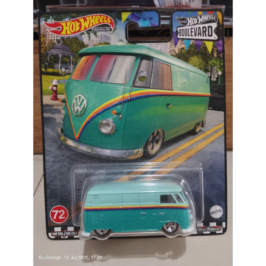 Hotwheels Volkswagen T1 PANEL BUS ( FREE PROTECTOR )