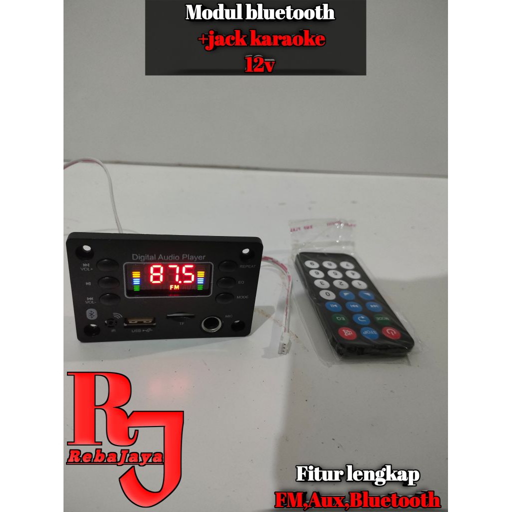 Modul bluetooth radio aux 12vDC modul karaoke