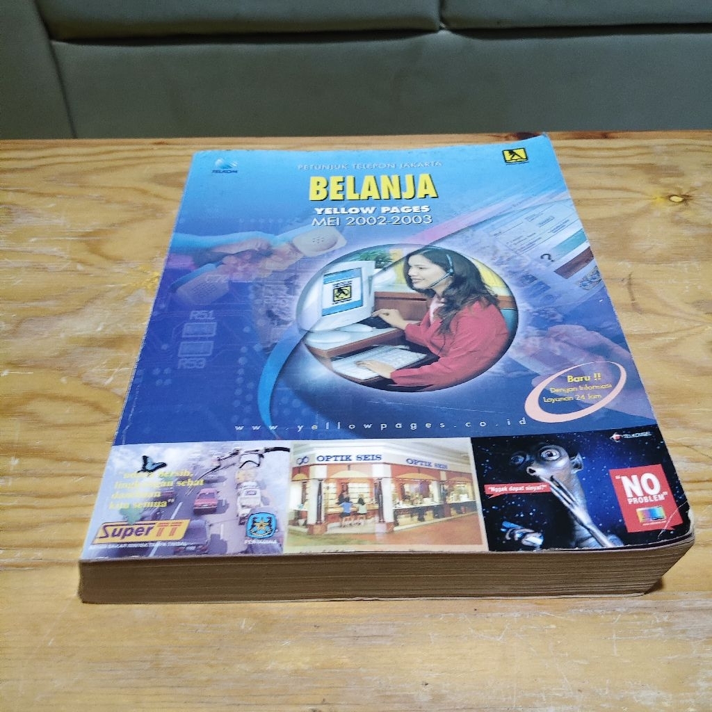 Buku Telepon Belanja Jakarta Mei 2002-2003