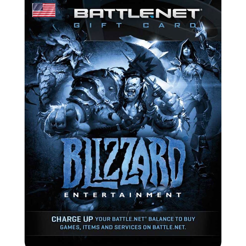 BLIZZARD GIFT CARD $20 | BATTLE.NET VOUCHER USA – BANGTOPIN