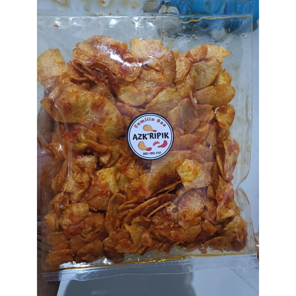 

KRIPIK SINGKONG SUPER PEDAS DAUN JERUK 1KG