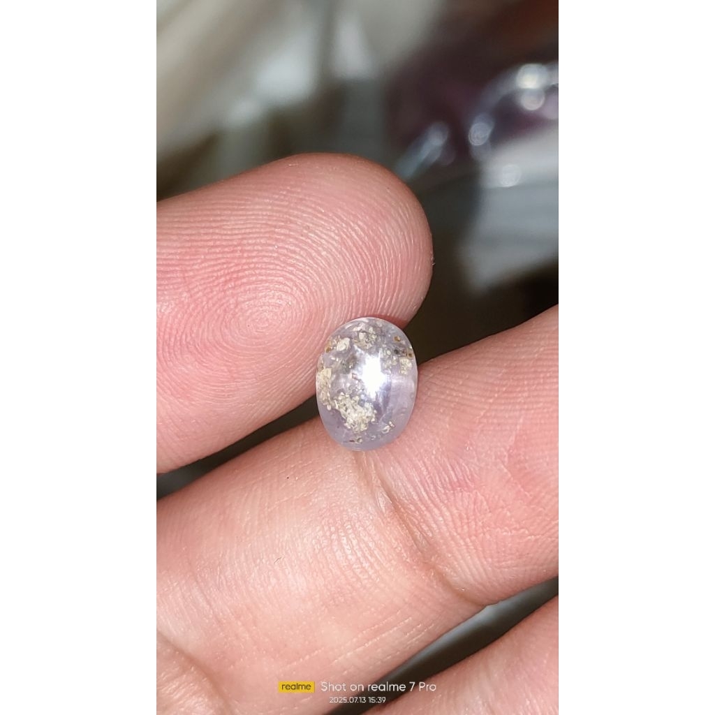 Natural light purple star sapphire srilangka 1.85cts