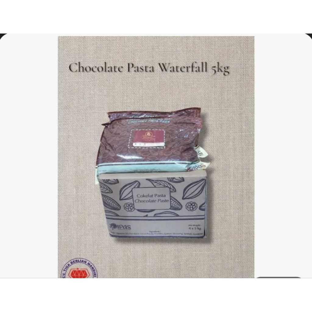 

Coklat Pasta Waterfall QIPAS 5kg / Pcs