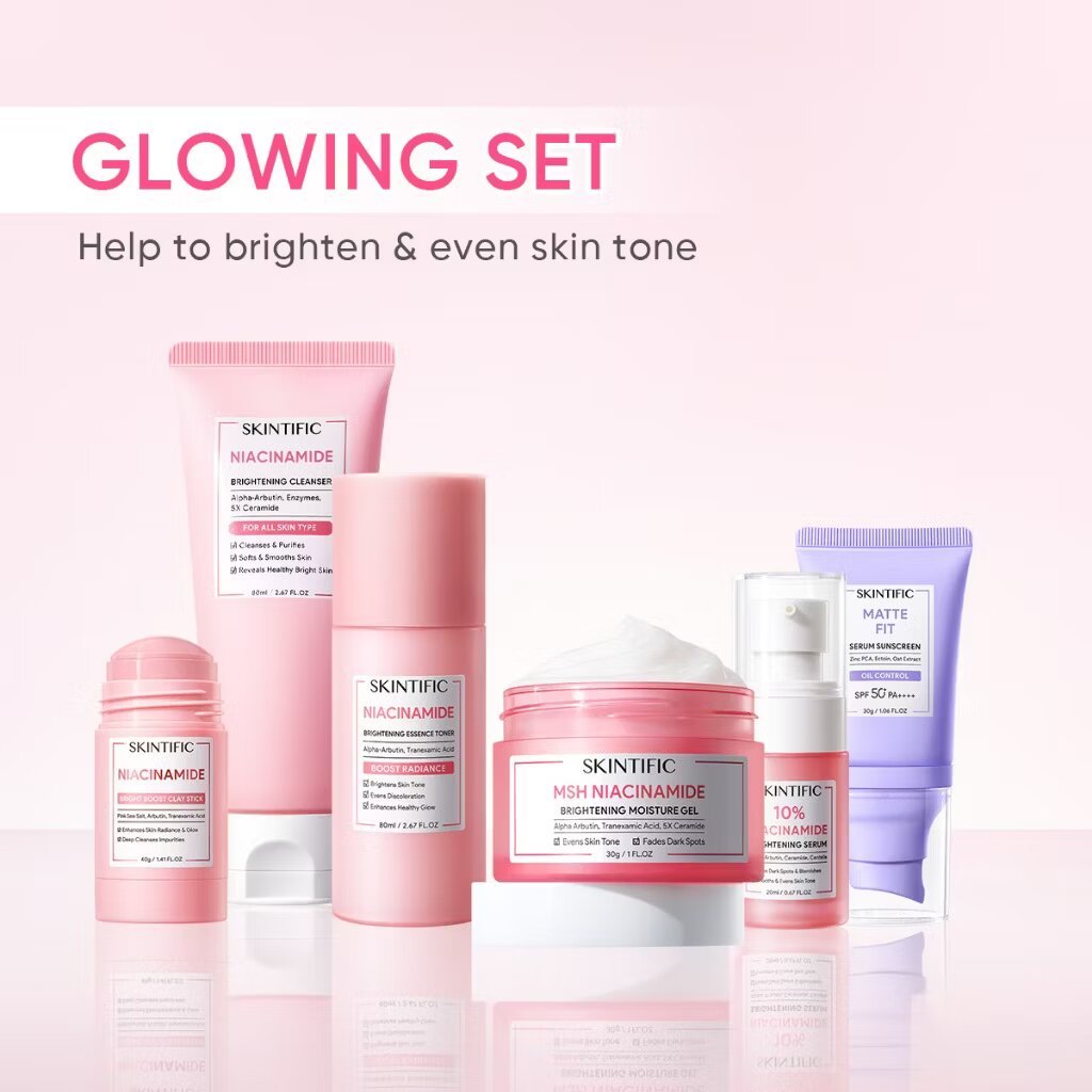 SKINTIFIC-6Pcs Paket-Skincare Set