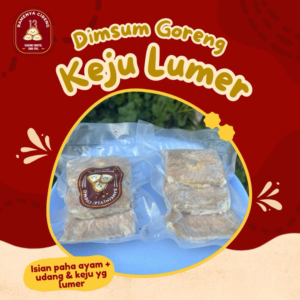 

Dimsum Goreng Keju (3pcs)