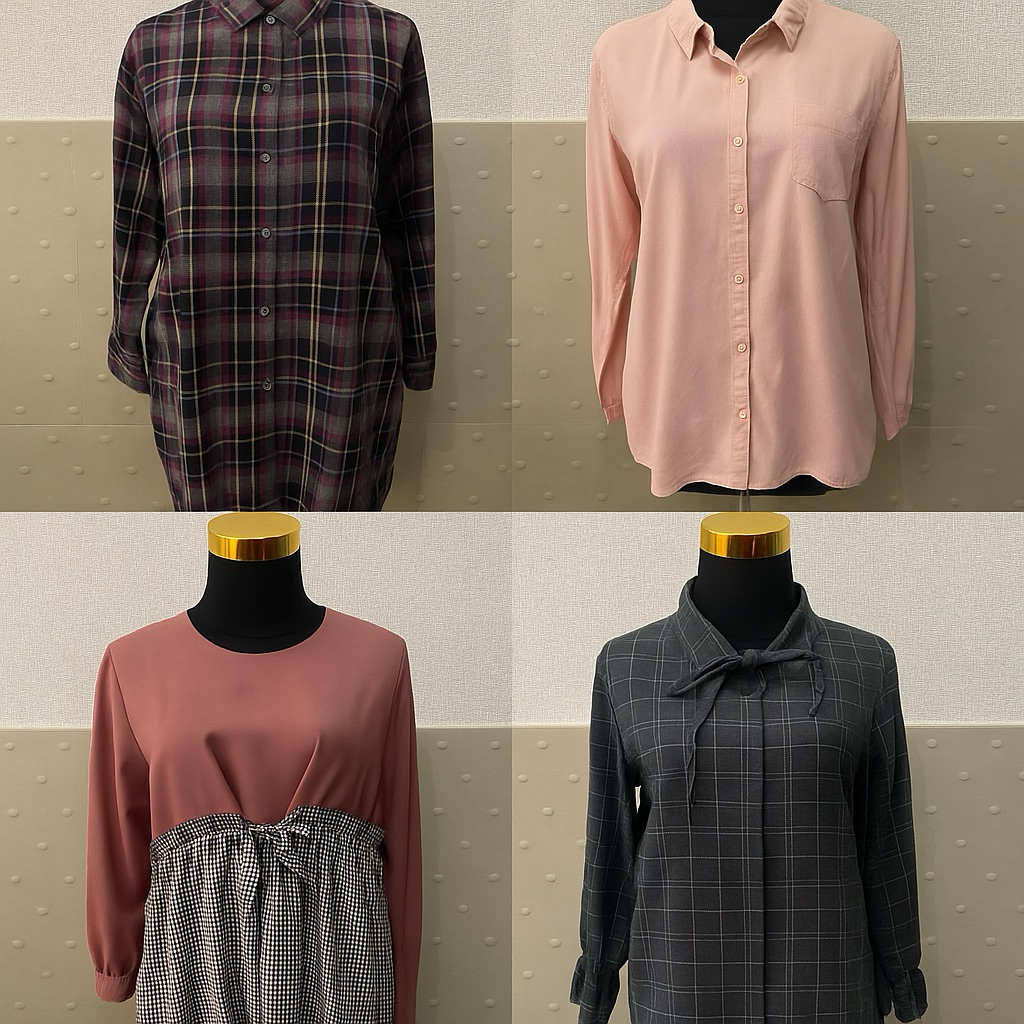 3pcs Baju Wanita | Blouse & Kemeja Cewek| Baju Cewek Kekinian – Blouse & Kemeja