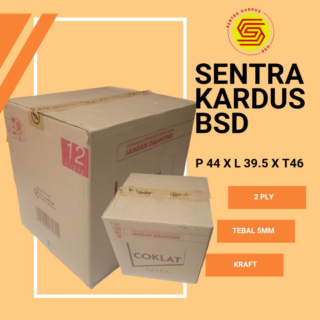 

Kardus Besar /Jumbo Untuk Packing / Pindahan P44 x L39.5 x T46