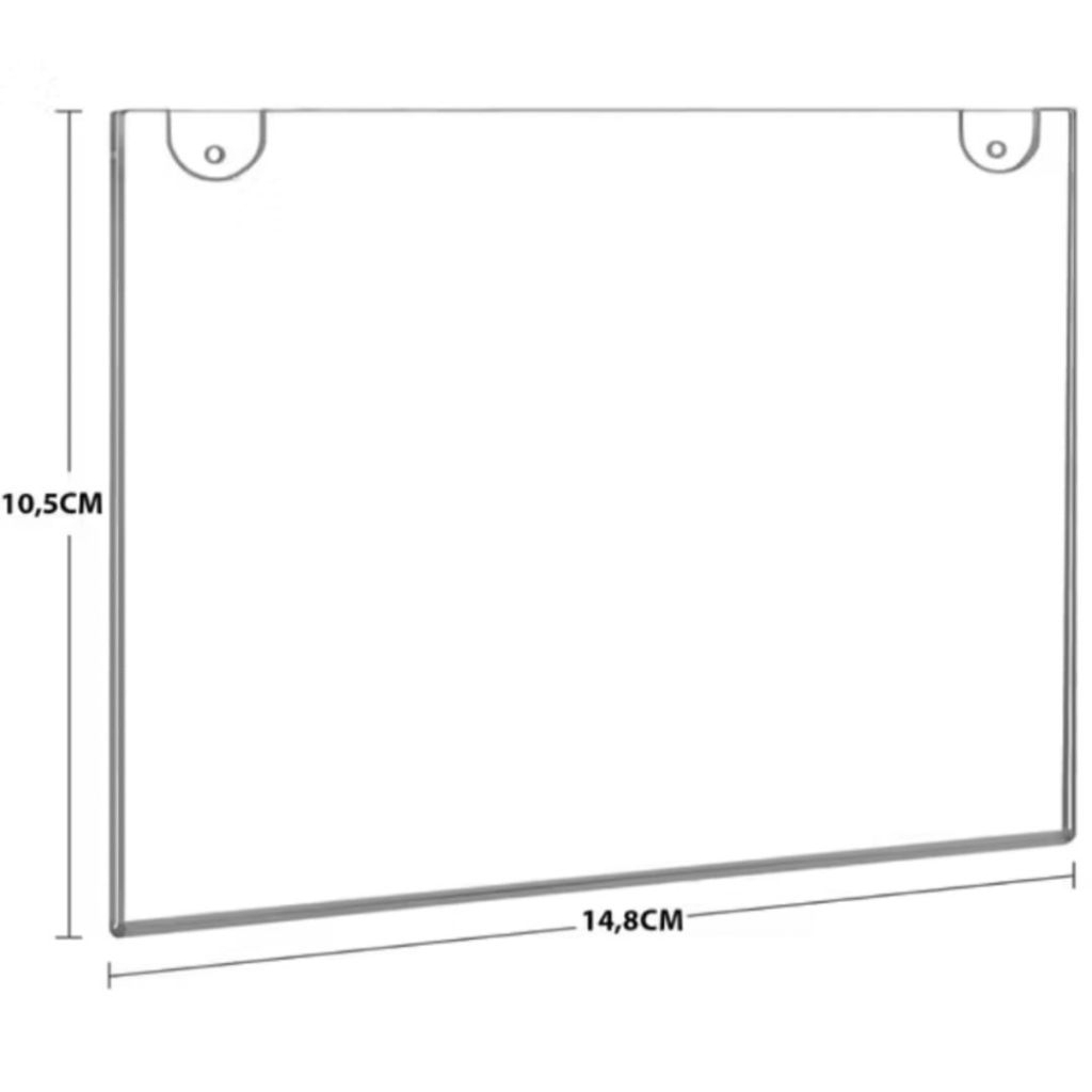 

Akrilik Sign Holder Gantung Ukuran A6
