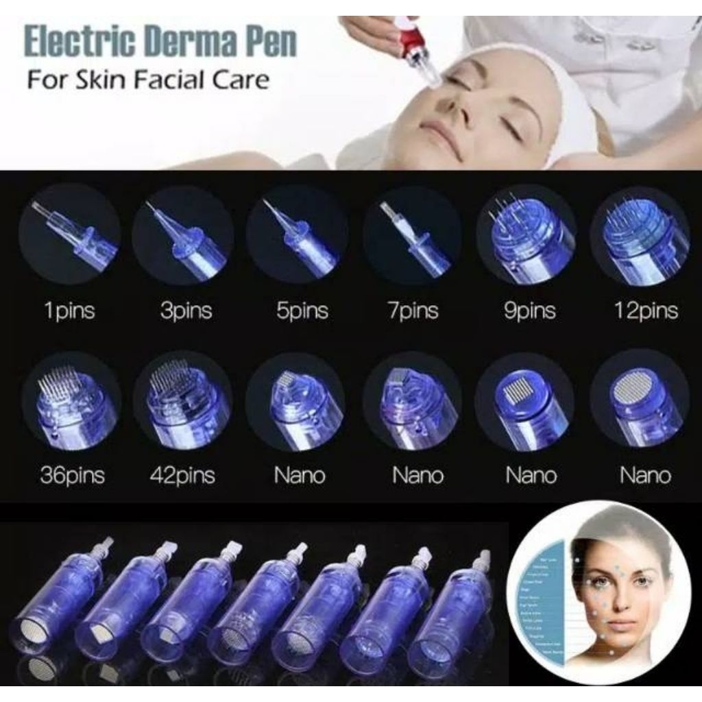 Jarum demarpen MyM dr pen M5 M7 A1 A6 / demarpen needle