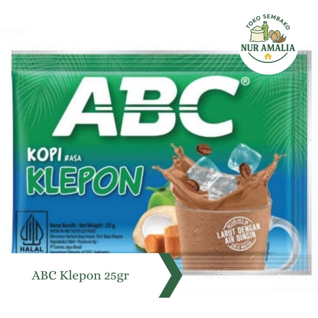 

ABC Kopi Klepon isi 5 sachet
