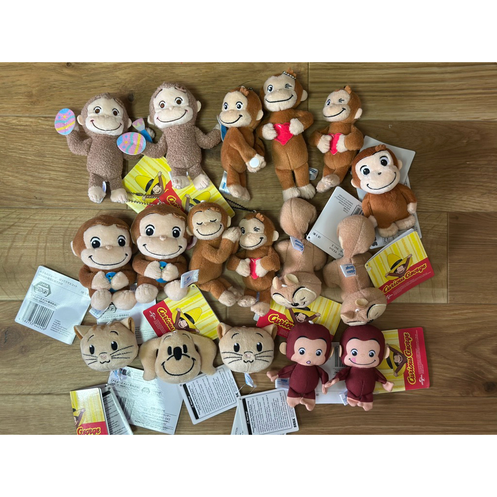 [CuriousGeorge] Curious George Keychai/Plushy toy