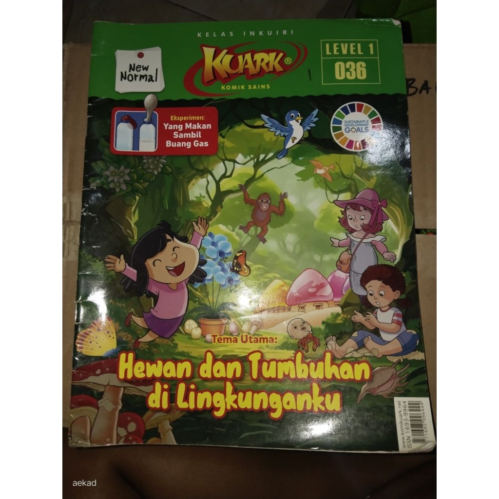 kuark komik sains