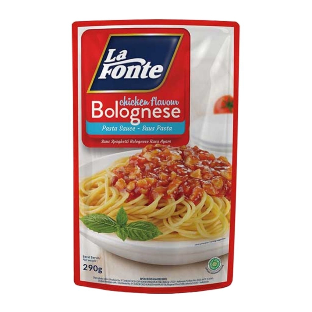 

La Fonte Chicken Bolognese Saus Pasta 290 g