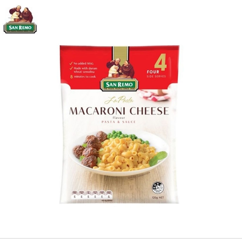 

San Remo Macaroni Cheese 120g