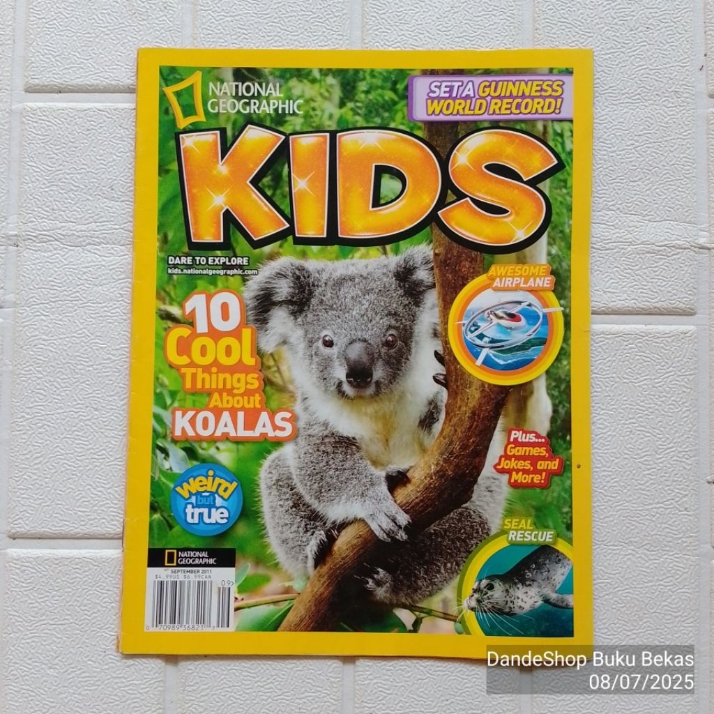 National Geographic Kids BAHASA INGGRIS - Majalah Anak Bekas Preloved