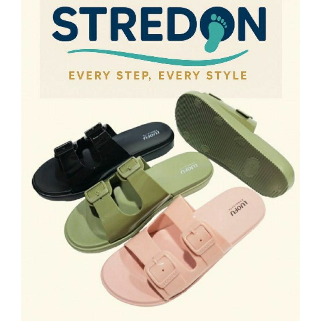 SANDAL LUOFU SELOP BAN 2 GESPER E-7188 Import