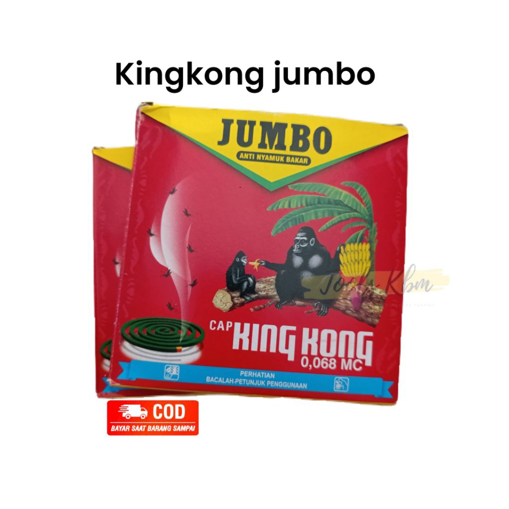 KUPILIHKAN!! KINGKONG JUMBO OBAT NYAMUK BAKAR ISI 5PCS