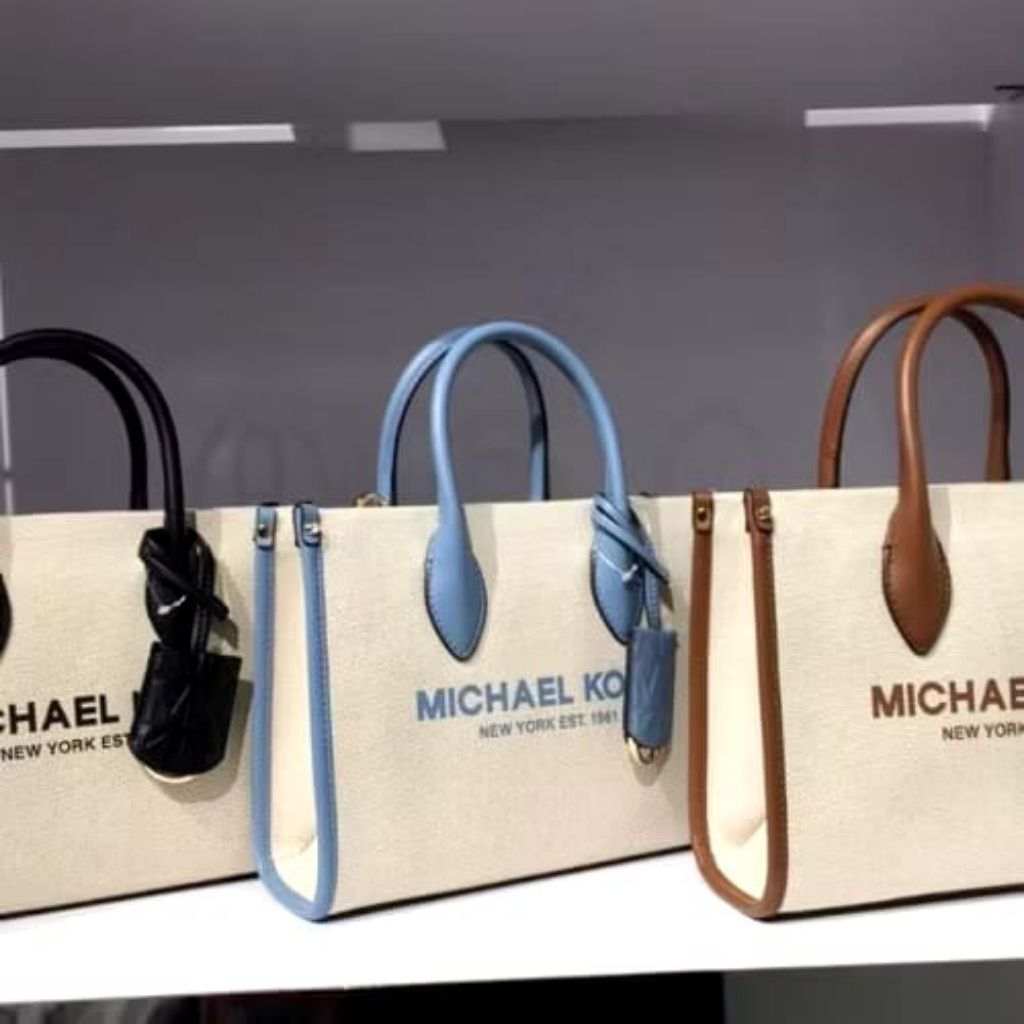 Tote Bag Kanvas MK Mirella Small Shopper Crossbady Luggage MK1003