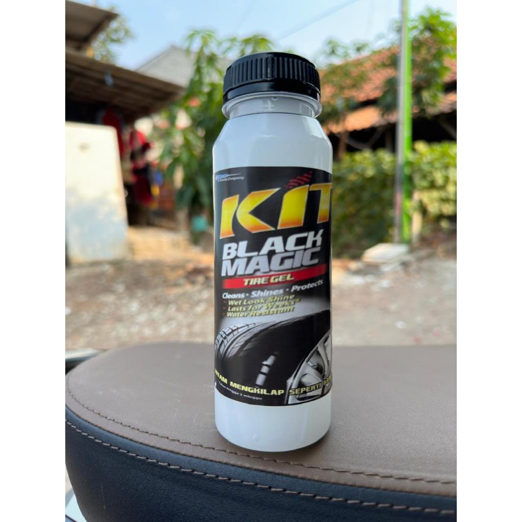 KIT BLACK MAGIC 250 ml Pengkilap Ban Pengkilap Body Mobil dan Motor