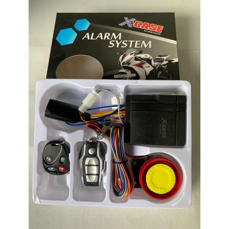 Alarm remot motor kunci pengaman motor