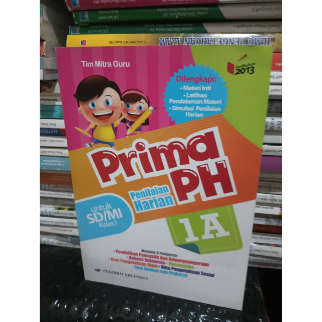 Prima Pendidikan Harian PH untuk SD/ MI Kelas 1, Kurikulum 2013