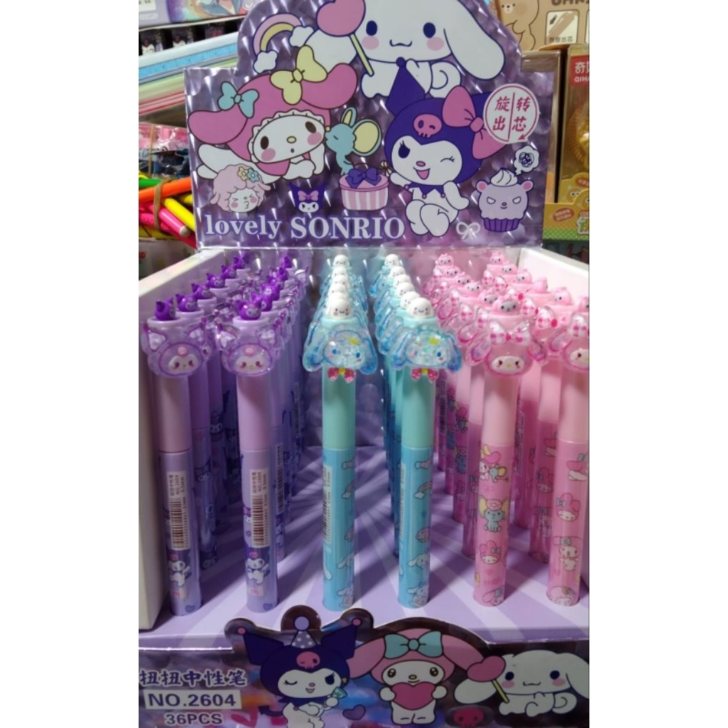 

1 BOX PEN SANRIO OXXY PREMIUM ISI 36
