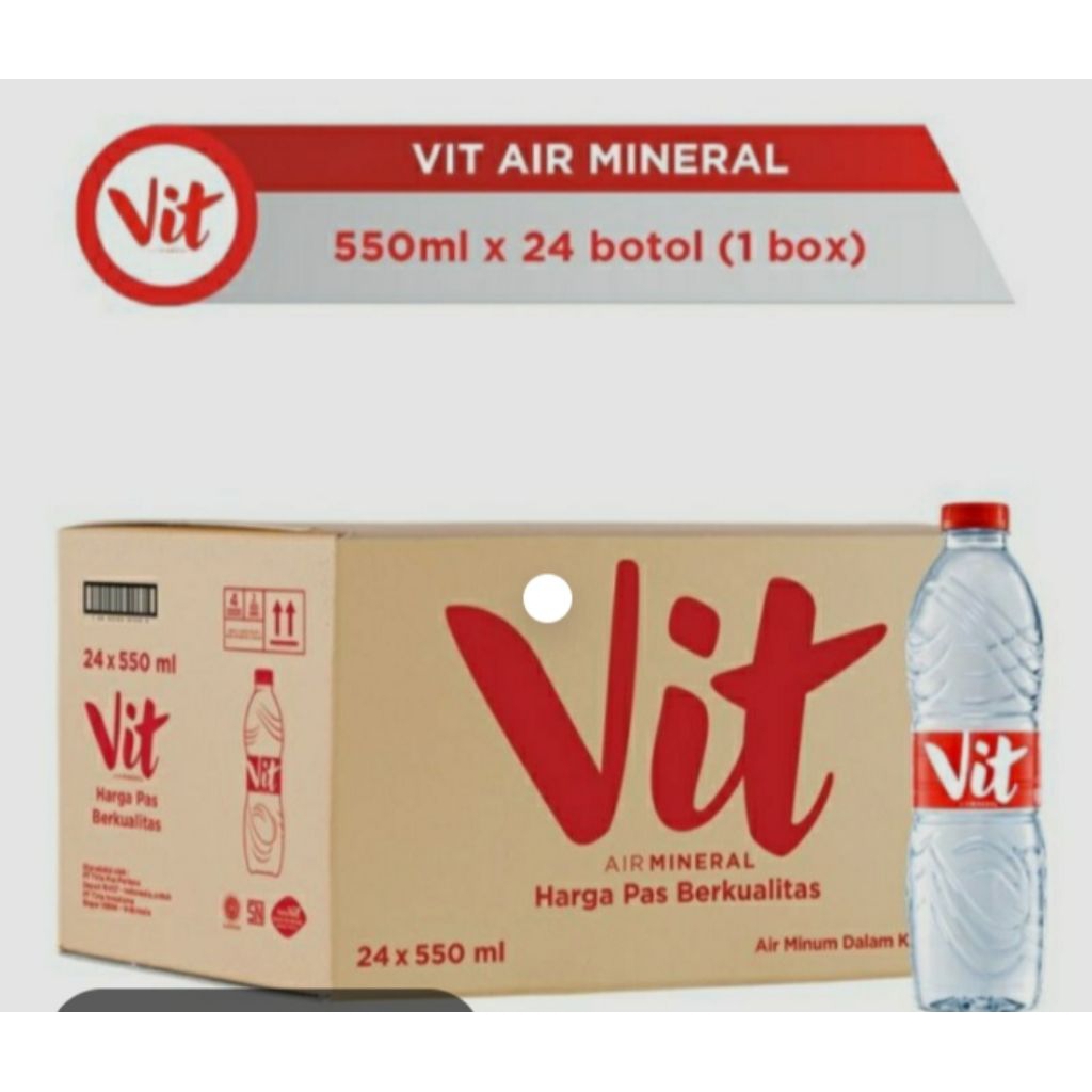 

Air mineral 1 karton 550 ml