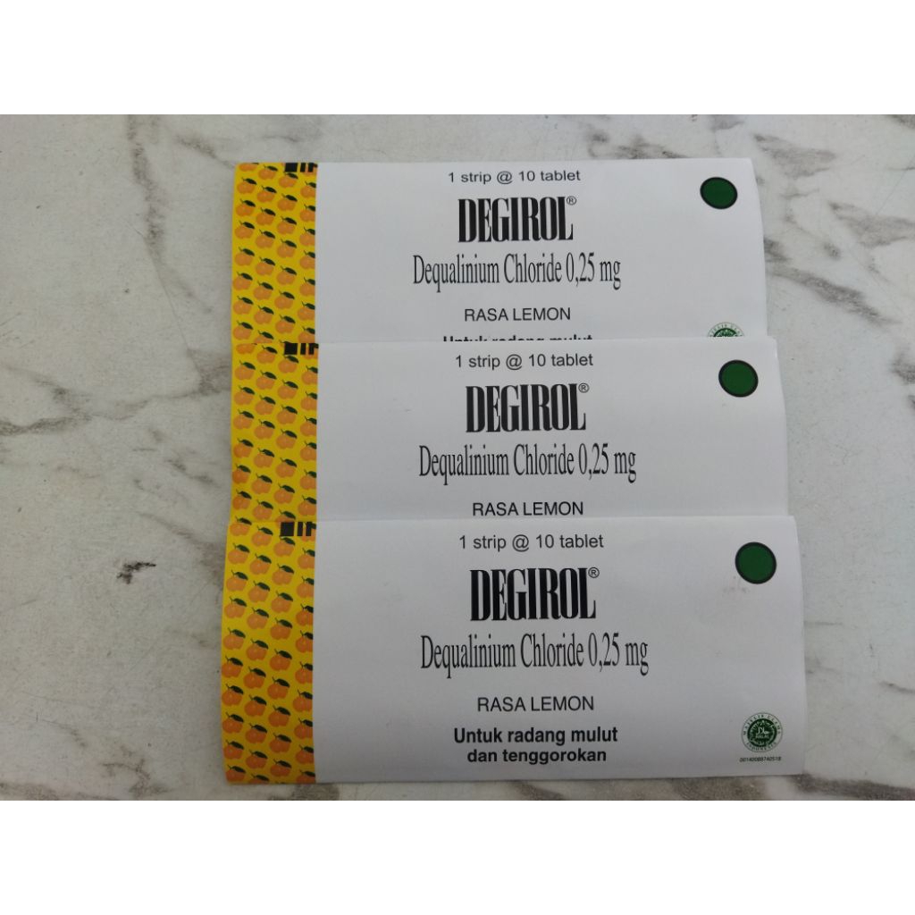 Degirol tablet hisap