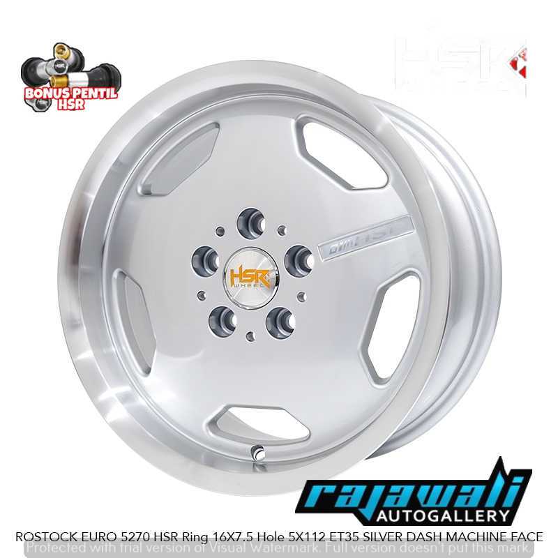 VELG HSR ORIGINAL ROSTOCK EURO R16X75 H5X112 COCOK DI MOBIL MERCY XPANDER TERIOS INNOVA ERTIGA