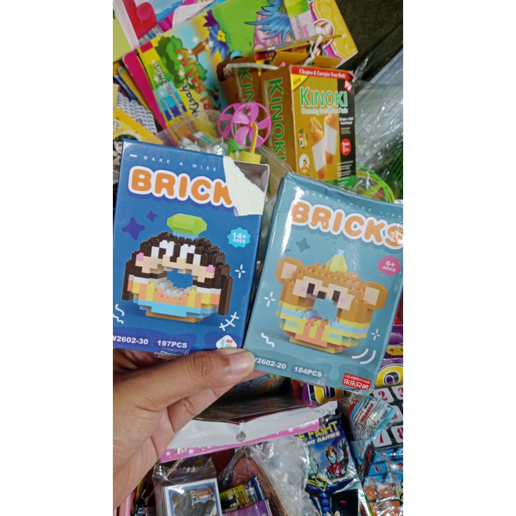 Lego/Balok Nano Brick Karakter per box