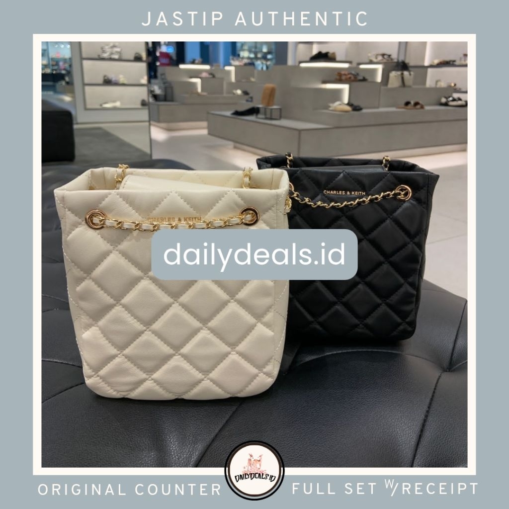 #2-30671779 Alva Quilted - Jast[p] CK ORIGINAL COUNTER BRAIDED STRAP SHOULDER BAG TAS CHAIN STORE AU