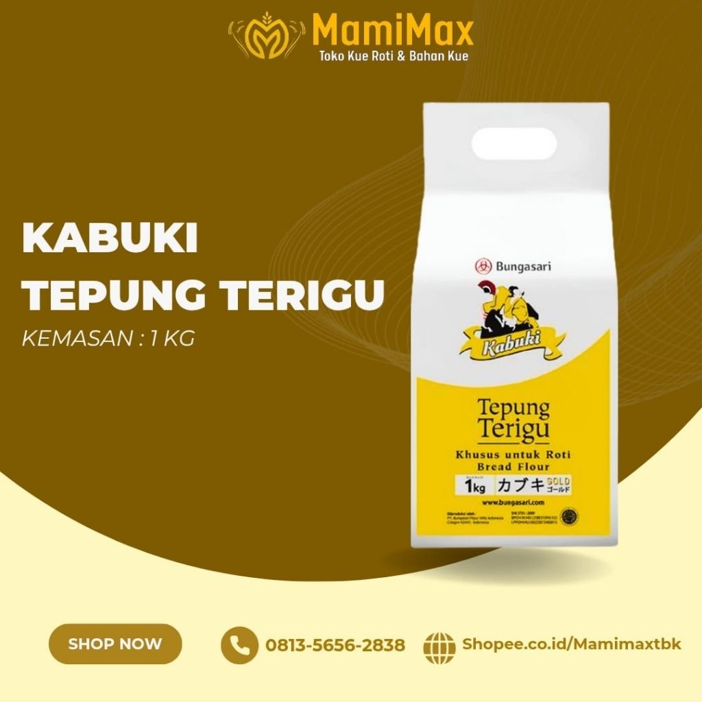 

TEPUNG KABUKI GOLD 1KG
