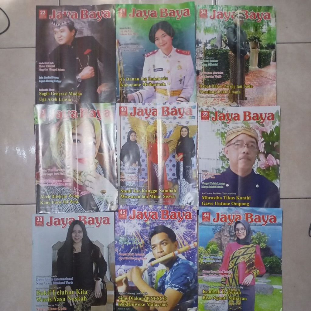Buku Majalah Jayabaya Random