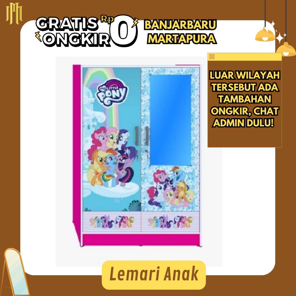 MEBEL MARTAPURA - Lemari Anak Karakter by Gstar
