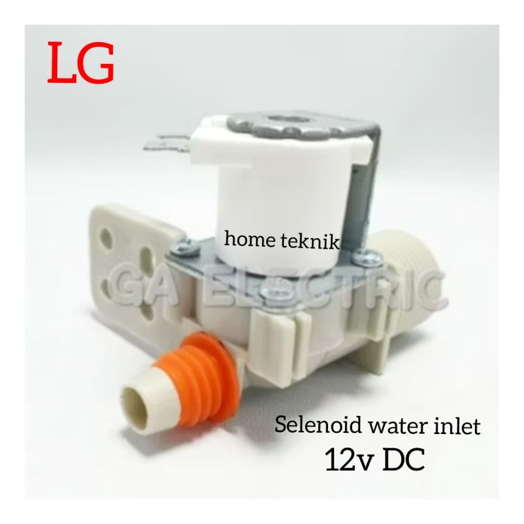 Selenoid water inlet DC - 12v Selenoid mesin cuci LG smart inverter