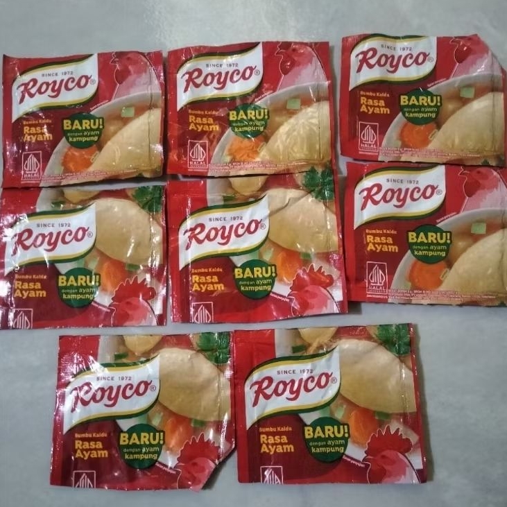 

Bungkus bekas kosong Royco Rasa Ayam