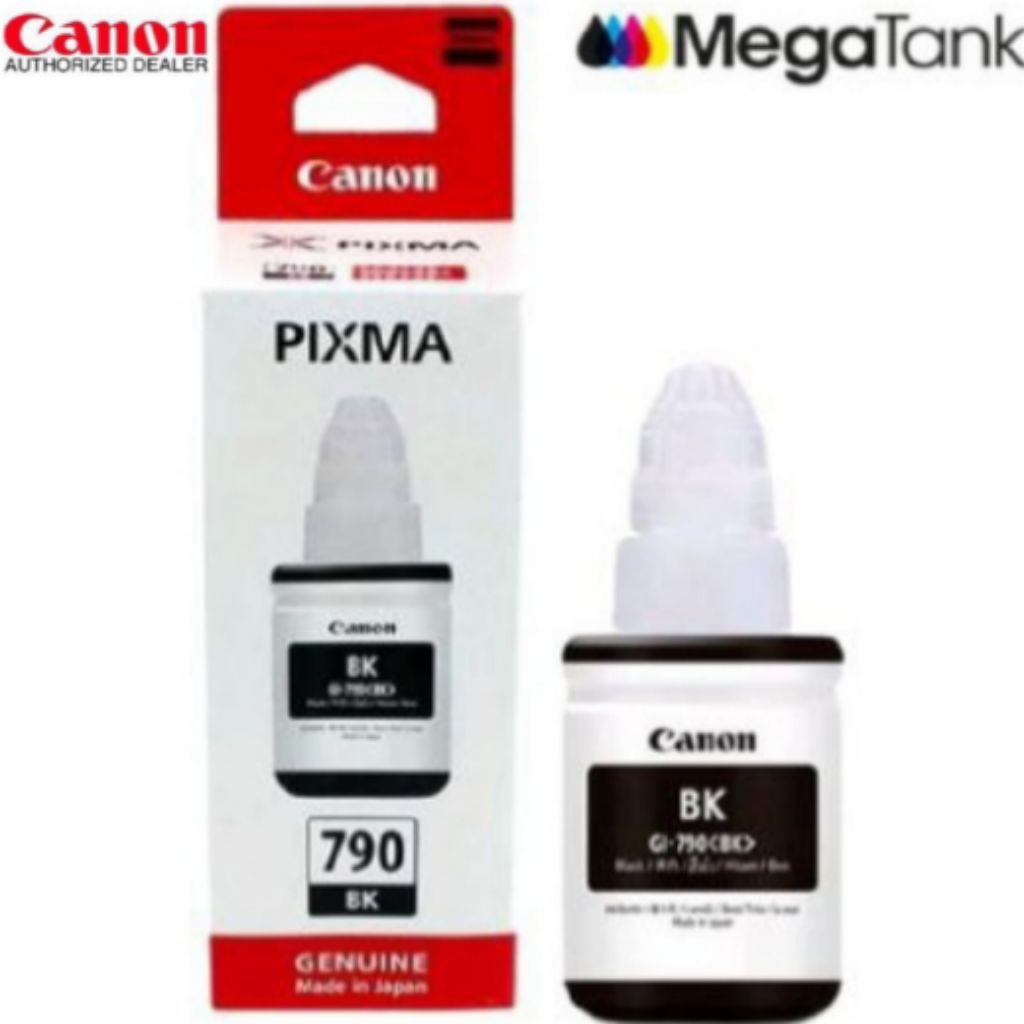 Tinta Printer Warna Hitam Canon PIXMA GI-790