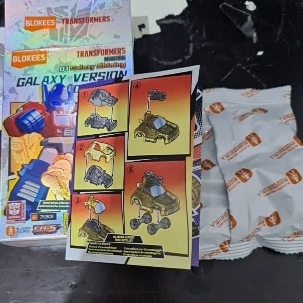 blokees transformer defender vehicle bumblebee