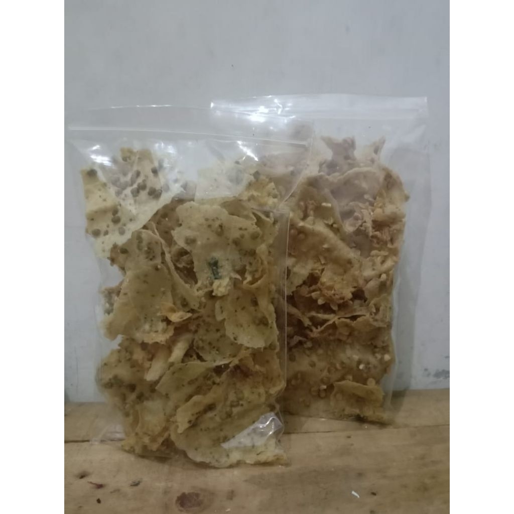 

Rempeyek homemade dapur tika
