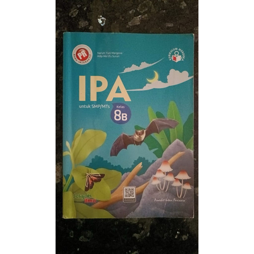 BUKU SMP KELAS 8 | IPA SMP/MTS 8B Jelajah Ilmu Narum Yuni Margono Penerbit Intan Pariwara