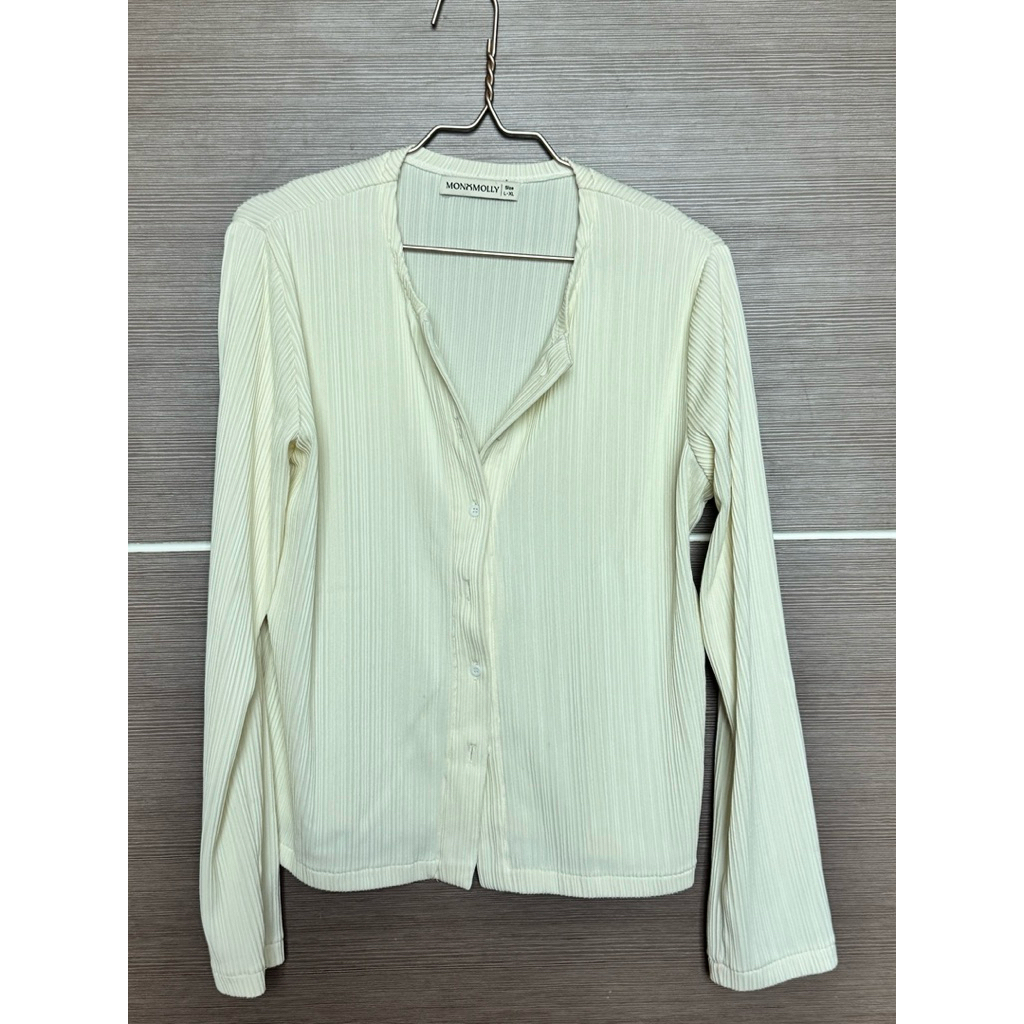 PRELOVED_ Monomolly - Emily Pleats Cardigan